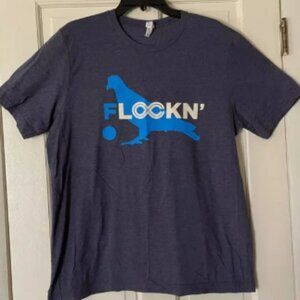 NEW! RARE PIGEONS PLAYING PING PONG FLOCKN' 2018 MUSIC FESTIVAL TEE T-SHIRT XL